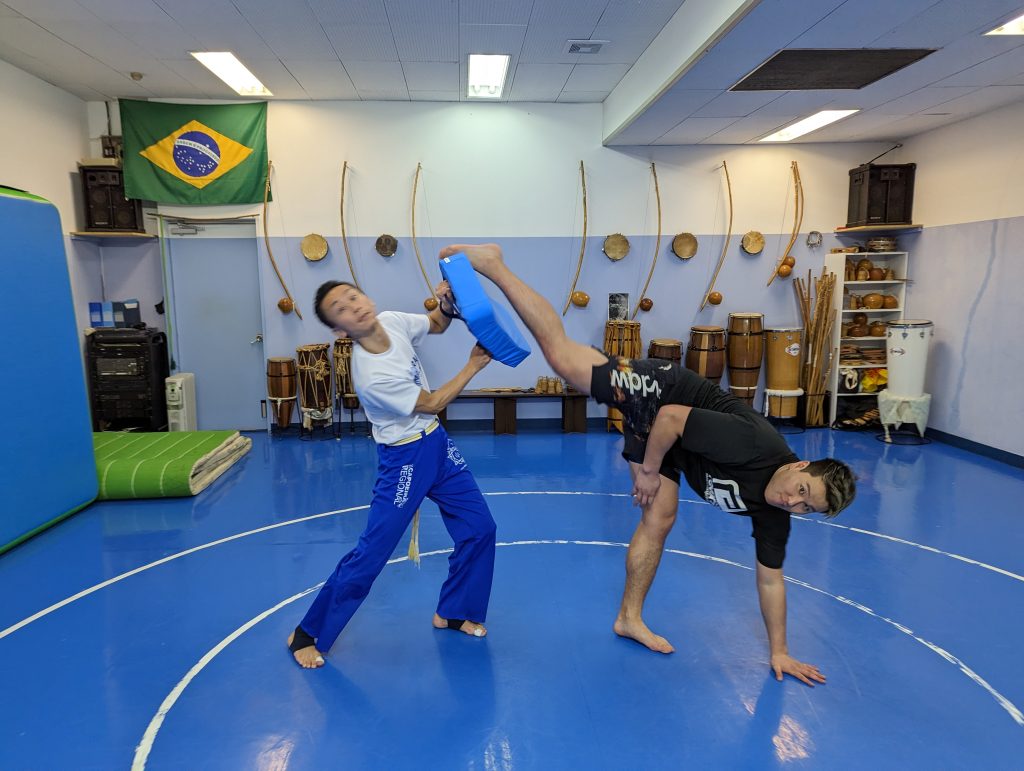 上田幹雄の蹴り