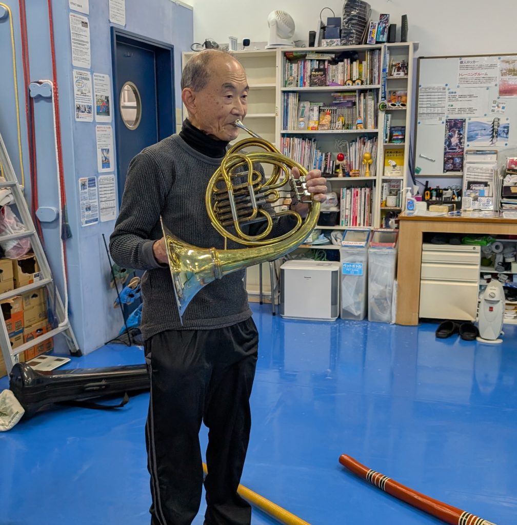 ホルン奏者の後藤勉さん
